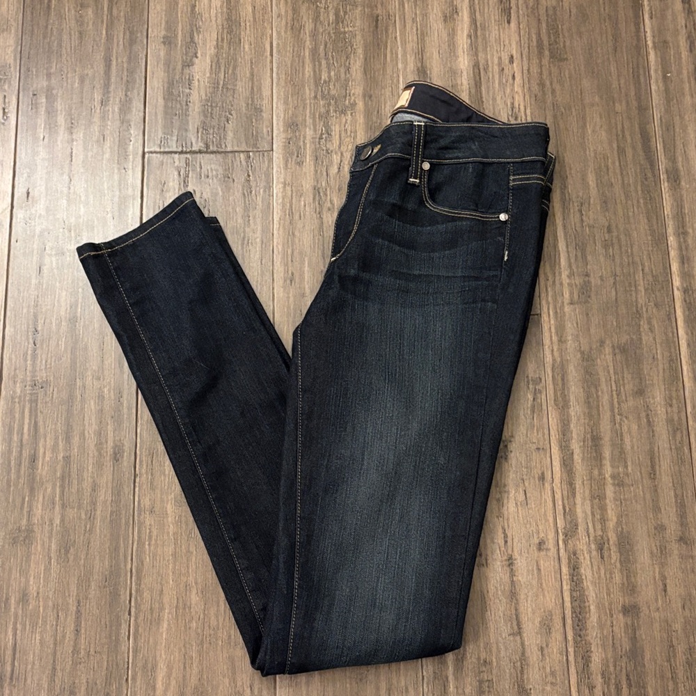 PAIGE Dark Indigo Skinny Jeans